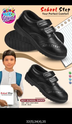 Unisex children’s Shoe Black