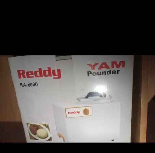 Yam cooker & pounder