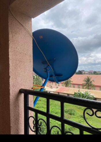 DSTV Decoder and dish