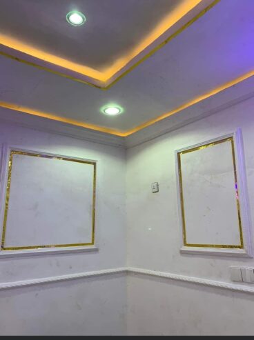 Gold tape for interior design