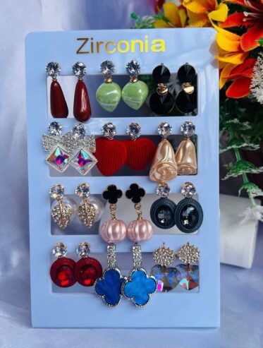 Zirconia Earrings